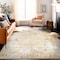 World Rug Gallery Modern Abstract Whispers Area Rug 5' X 7' Yellow 936YELLOW5X7 - alternate 5